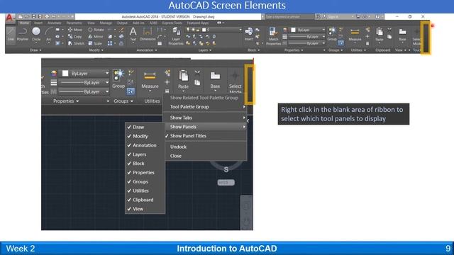 AutoCAD Intro2d смотреть онлайн