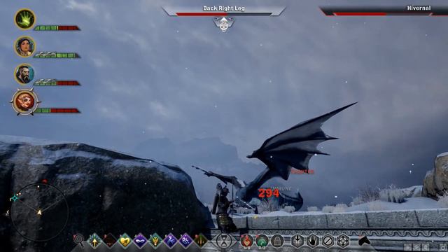 Dragon Age Inquisition Hivernal Ice Dragon Killed How To смотреть онлайн