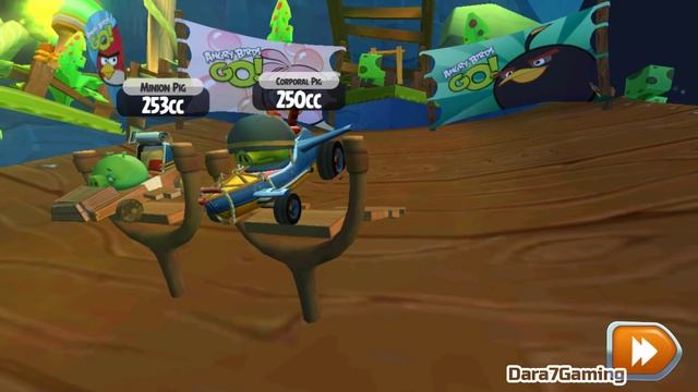 Angry Birds GO! – Road to CORPORAL PIG and CHUCK – Gameplay HD смотреть онлайн