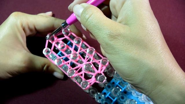 Брелок СЕРДЦЕ (сердечко из резинок) Rainbow Loom, Heart смотреть онлайн