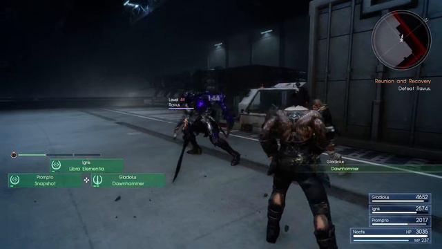Beating Ravus for the first time. FINAL FANTASY XV смотреть онлайн