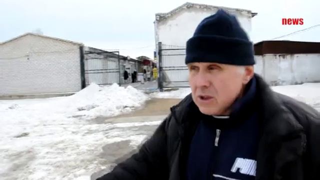 Заледеневшая улица Полевая в Керчи смотреть онлайн