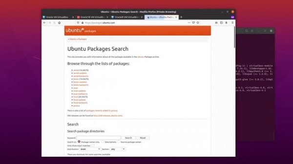 Видео 1. Обзор системы виртуализации Oracle VM VirtualBox в Ubuntu 20.04 - Три способа установки.