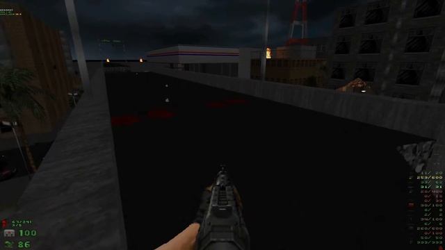 Кооп-забег в Brutal Doom: The hell of earth starter pack с Юрой #13. Уровень 16. Dead streets. Сон. смотреть онлайн