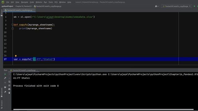 How can we write Python Functions to Pick Range from Excel Sheets смотреть онлайн