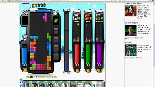 TETRIS BATTLE SPRINT 4P HACK :-) смотреть онлайн