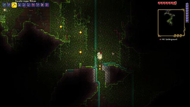 THESE CAVES ARE JUST A FREE WAY TO DEATH!!! (Terraria Funny Moments) смотреть онлайн