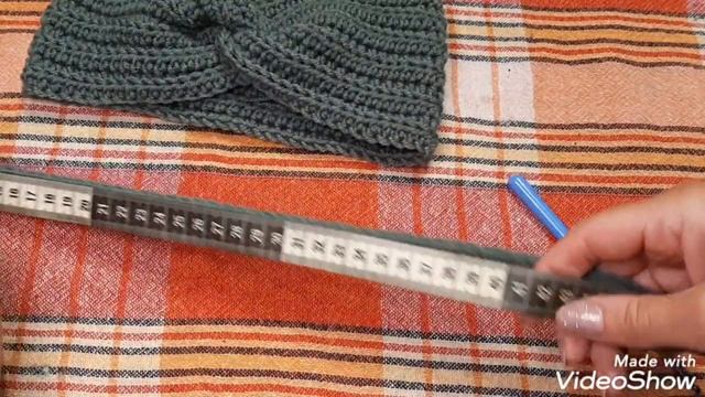 Повязка на голову быстро и просто! Английская резинка крючком. смотреть онлайн