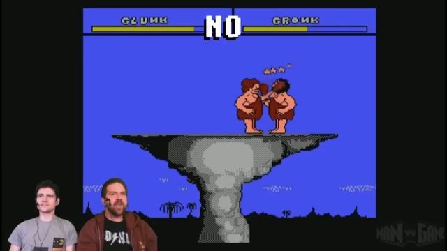 MANvsGAME & EZEKIEL_III vs Caveman Ughlympics (NES) смотреть онлайн