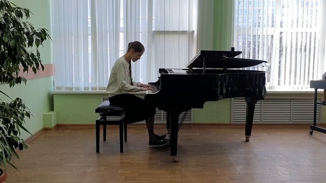 Баранова Анастасия, ДШИ № 7 Рязань, Ф. Лист. Юношеский этюд № 4 смотреть онлайн