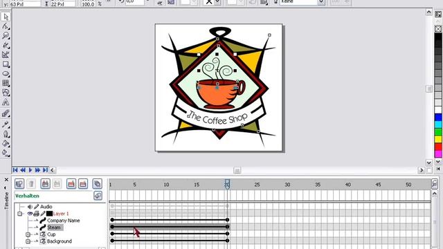Corel RAVE Animationen
