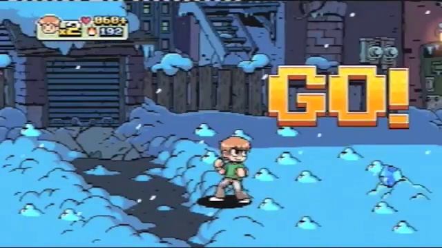 Scott Pilgrim vs. the World: The Game - Level 1 Gameplay смотреть онлайн