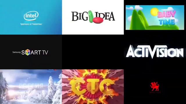 Заставки по одной секунде в одном экране. A Collection Of Screensavers Of One Second In One Screen.