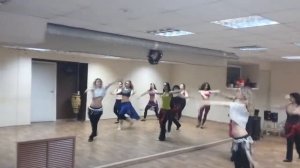 Восточные танцы. Связка с урока на две восьмерки