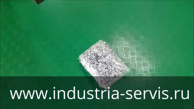 Линия фасовки метизов, крепежа (винты, гайки, шайбы, гвозди) по весу в пакет из пленки смотреть онлайн