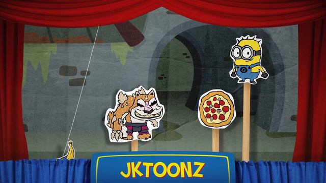 Ninja Turtles and Minions Mashup Parody - JKTOONZ Pop Stick Theater смотреть онлайн