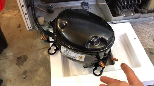 LG Замена линейного мотора . смотреть онлайн