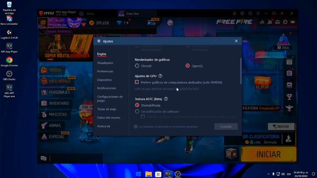 NUEVO MSI PLAYER 4.280.1.6309 CON LA MEJOR OPTIMIZACION DE TODOS LOS EMULADORES *VERSION LEYENDA* смотреть онлайн