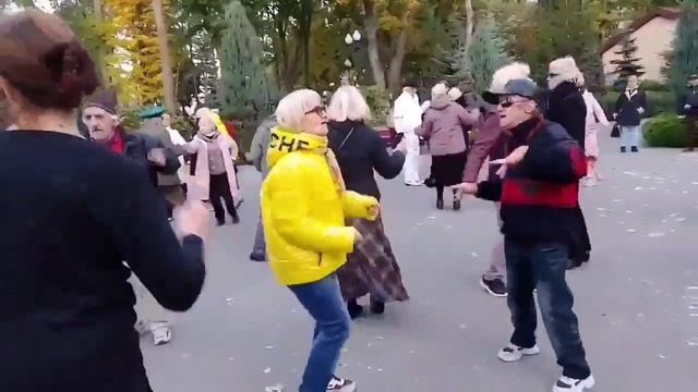 195. Посвщается Анатолию. Танцуем ретро танцы в парке Горького Харьков.