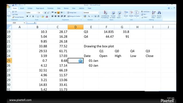 Drawing Boxplot in Excel 2007 or 2010 смотреть онлайн