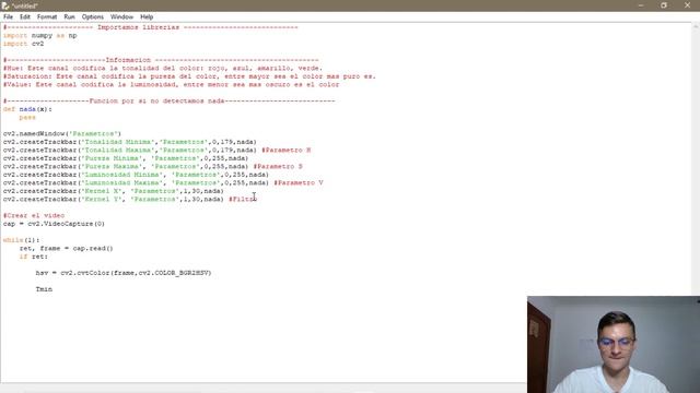 DETECCION DE COLORES EN TIEMPO REAL Con Python y OpenCV | Detección de Frutas por su Color en Pytho смотреть онлайн