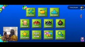 играем в гд на телефоне клава+мышь