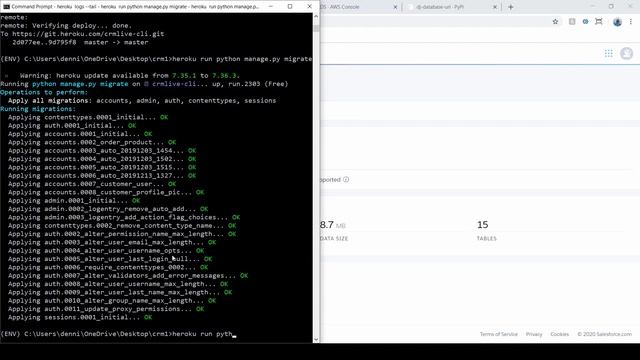 Heroku Postgres Connection | Django (3.0) Crash Course Tutorials (pt 24) смотреть онлайн