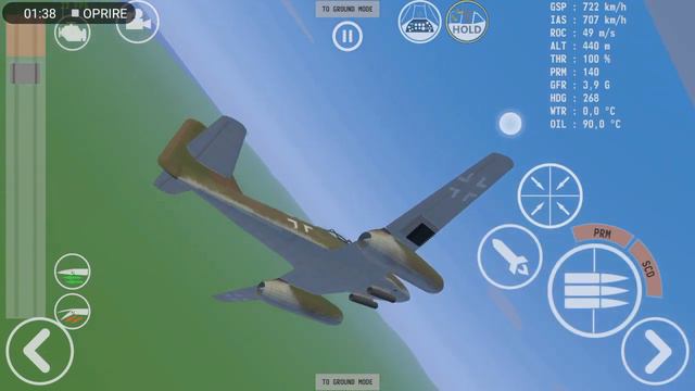 Checking out the Me 262 Sturmvogel | Sky on Fire 1940 смотреть онлайн