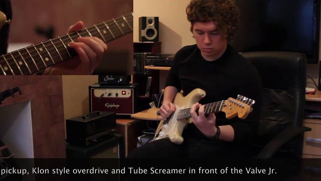 Modded Epiphone Valve Jr. - Demo by Dom Hawthorn смотреть онлайн