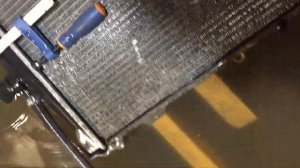 Ремонт радиатора охлаждения двигателя