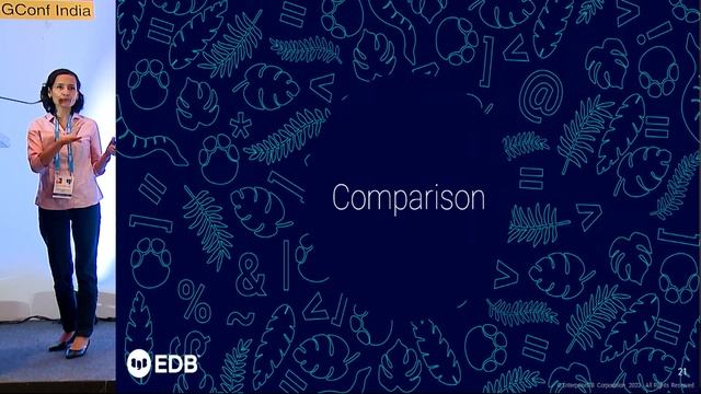 PGConf India 2023 - Full Text Search Capabilities of PostgreSQL by Vaijayanti Bharadwaj (EDB) смотреть онлайн