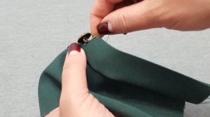 Как правильно пришить пуговицу на ножке