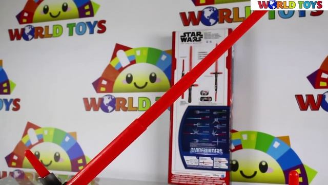 Star Wars - The Force Awakens - Kylo Ren Deluxe Electronic Lightsaber/Световой меч делюкс - B2948 смотреть онлайн