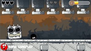 RED BALL 4: BLACK TOMATO BALL VS ALL WHITE BOSSES ALL LEVELS (15,30,45,60,75) WALKTHROUGH GAMEPLAY