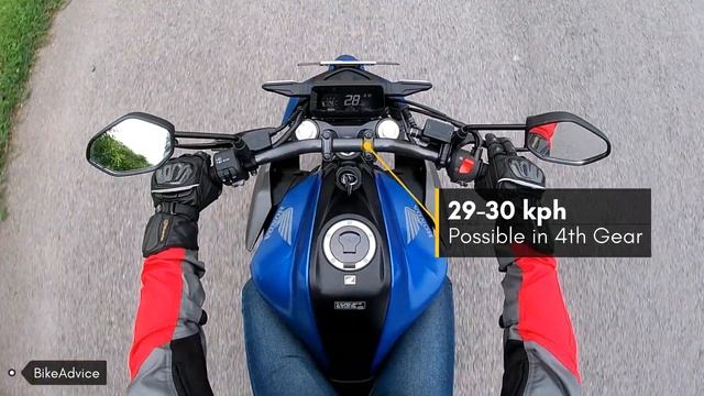 Honda CB300F Low Speed Test In All Gears | Tractability Test #CB300FPerformance