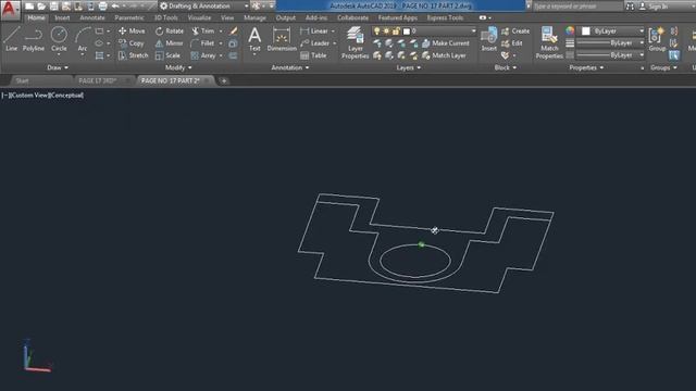 autocad mechanical tutorial for beginners (हिंदी में)3D CAD mechanical drawing new trick best topic смотреть онлайн
