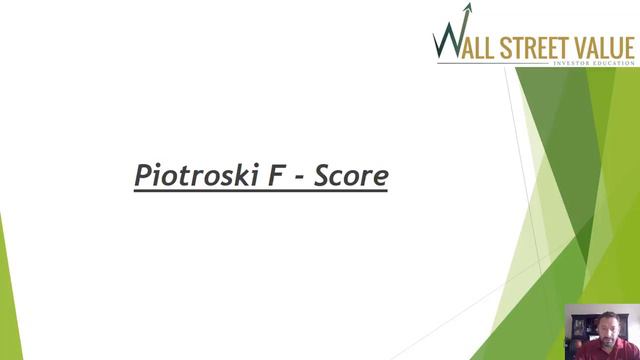 F Score - The Value Investors Metric смотреть онлайн