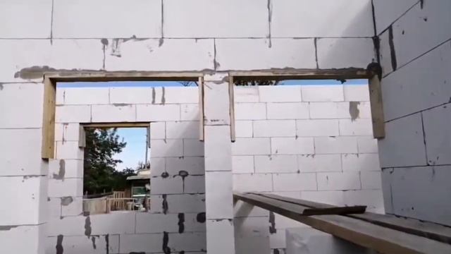 Строительство дома из пеноблоков смотреть онлайн