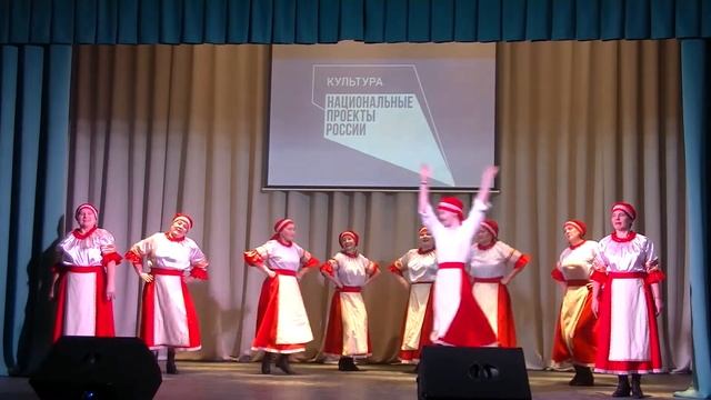 Танцевальная группа "Калейдоскоп" с танцем "Ой, лен" (Бизинский СДК) смотреть онлайн