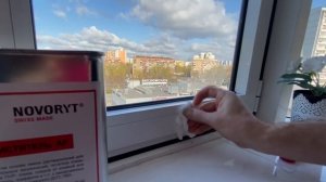 Очистка окон от монтажной пены. ЛУЧШЕЕ СРЕДСТВО!