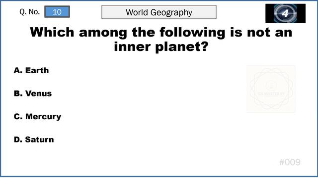 World Geography Part 9 - 20 Questions (MCQs) смотреть онлайн