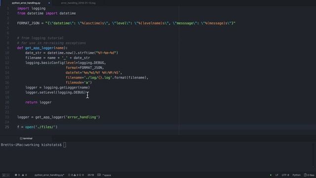 Python Fundamentals: Error Handing смотреть онлайн