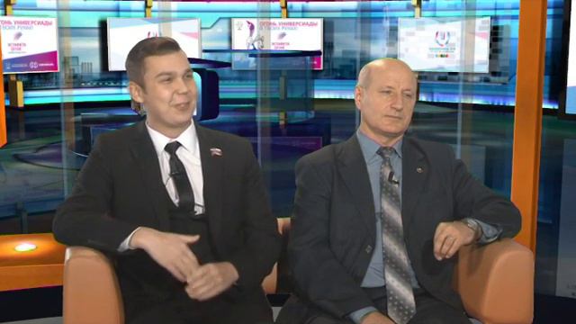 Пётр Кобзаренко и Егор Лукьянчиков об эстафете огня всемирной зимней Универсиады-2019 смотреть онлайн