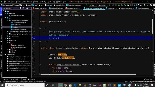 RecyclerView Adapter For Beginner смотреть онлайн