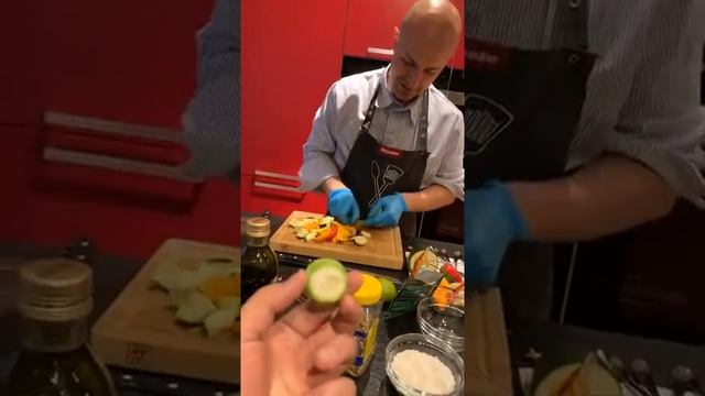 Капоната с карри соусом, готовим в Miele центре | Ерохин смотреть онлайн