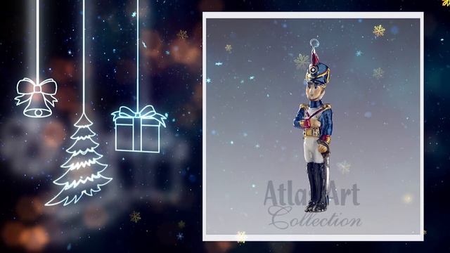 Атлас Арт. Классические ёлочные игрушки