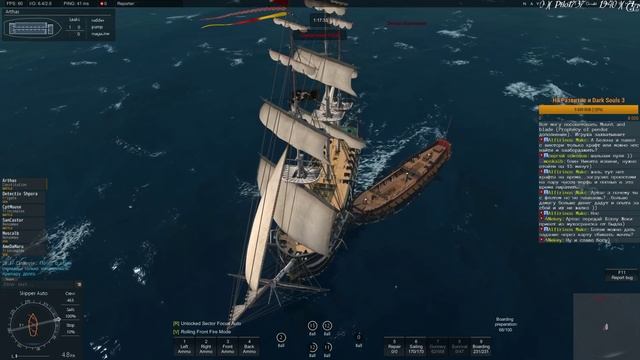 Naval Action "Вечерний Навал 2" Пиратский Рейд смотреть онлайн