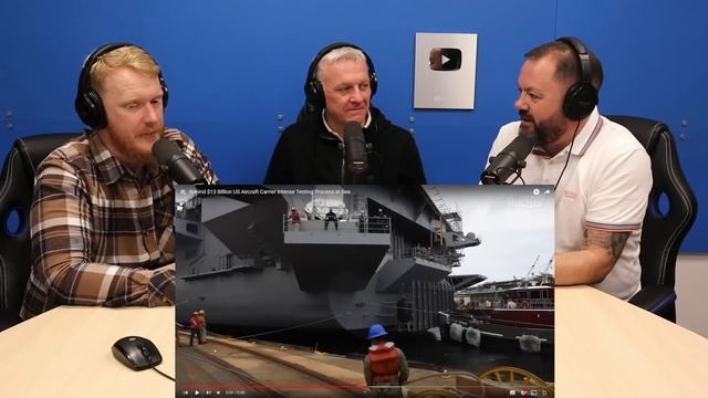 US Testing its New Gigantic $13 Billion Aircraft Carrier REACTION | OFFICE BLOKES REACT!! смотреть онлайн