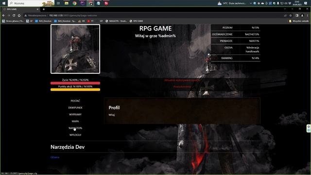 PHP Gra przeglądarkowa RPG #0 – Omówienie szablonu bazowego i planu смотреть онлайн