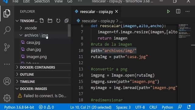 8. TensorFlow 2.1: reescalar una imagen || matplotlib, PIL y tf.image.resize смотреть онлайн